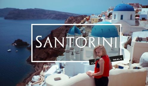 What I've seen: Santorini